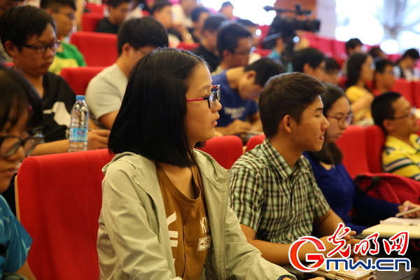 光明双创公益行走进北京工业大学 为新生带来“开学第一课”
